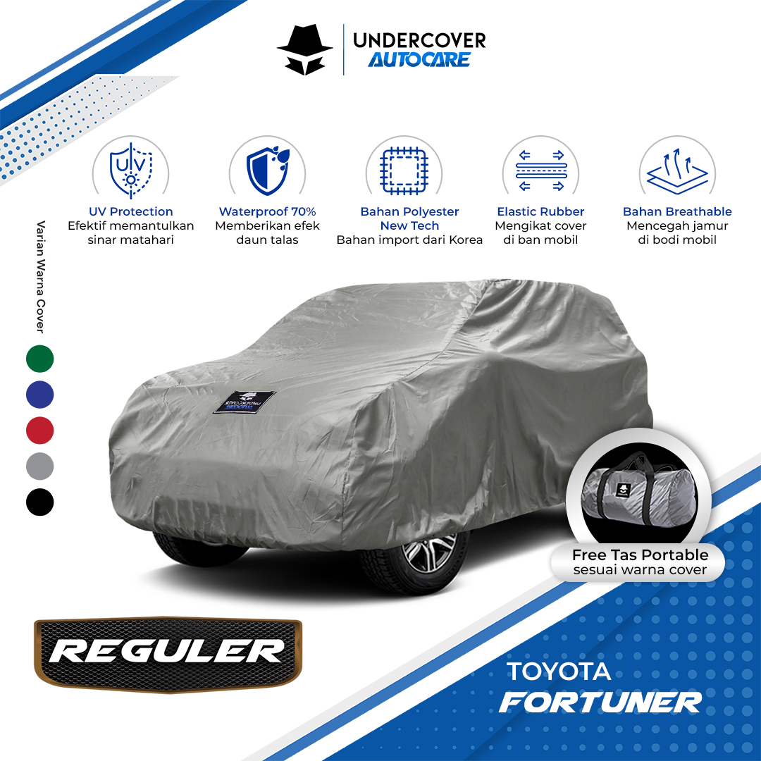 Undercover Autocare - Cover Mobil Toyota Fortuner Reguler Harga 309,000 rupiah*Gratis Ongkir