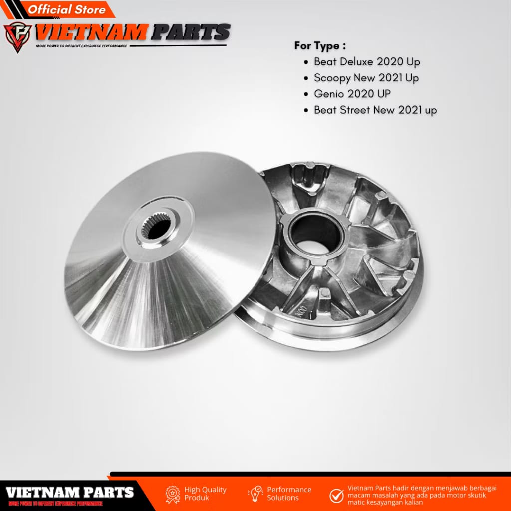 Pulley code k0j beat Deluxe Genio dcoopy 2021 full lathe custom CNC Harga 167,499 Ringgit*Penghantaran Percuma