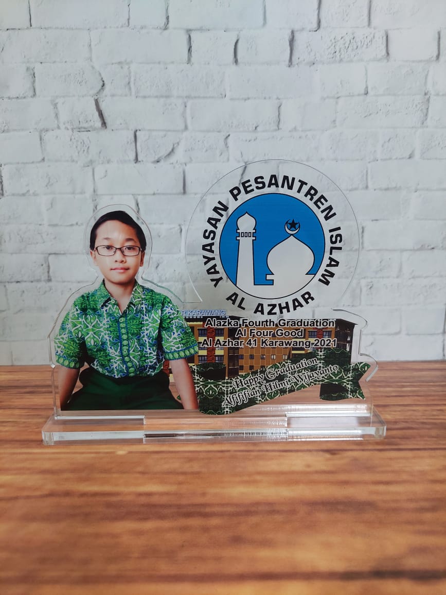 Termurah Plakat Wisuda Custom / Hadiah Wisuda / Kado Wisuda Ukuran 20x10 5mm Design Free