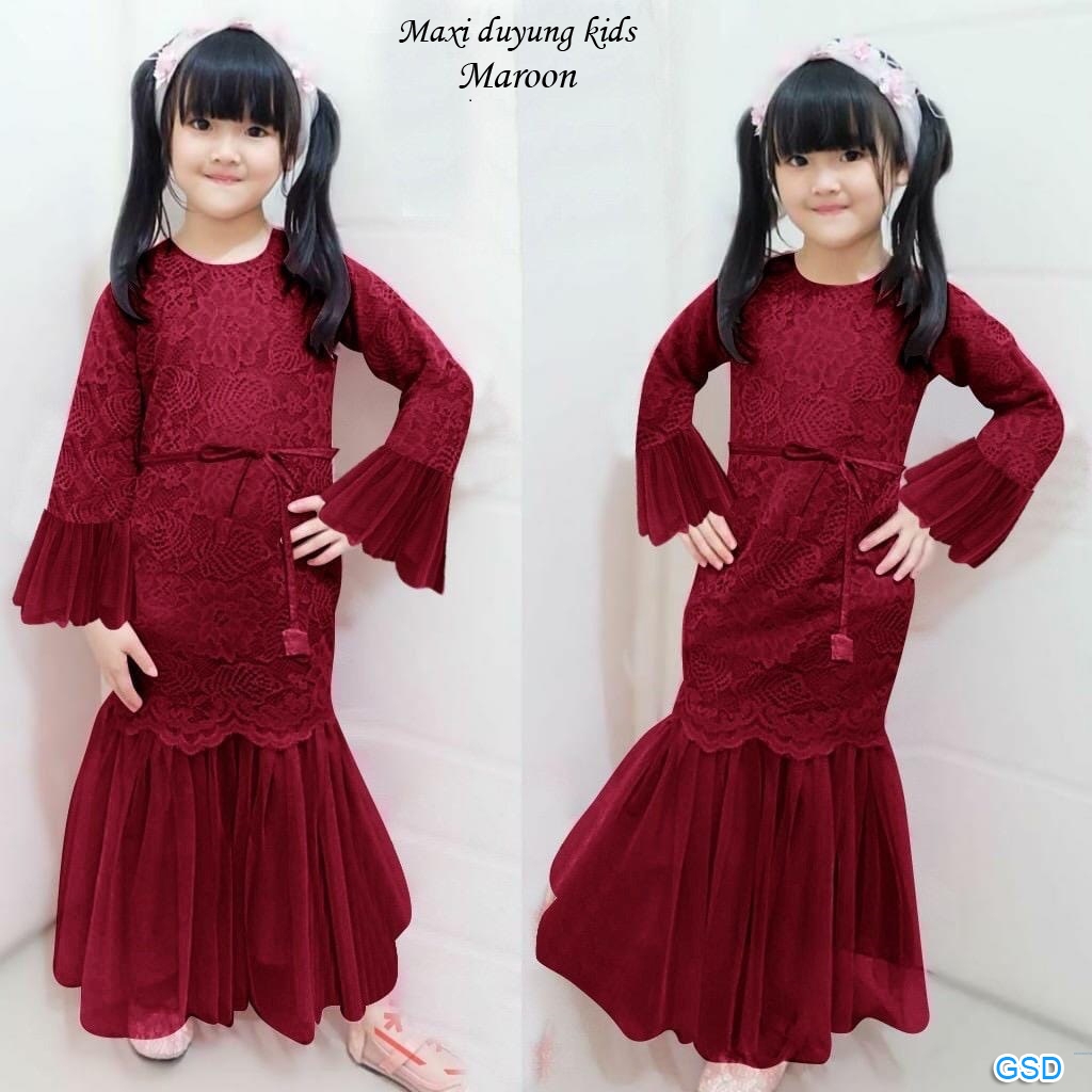 Baju Perempuan Shop Bisa Cod Maxi Duyung Kids Maxi Anak Brukat Kebaya Anak Perempuan Maxi Anak Lengan Terompet Gamis Anak Anak Bisa Bayar Ditempat Lazada Indonesia