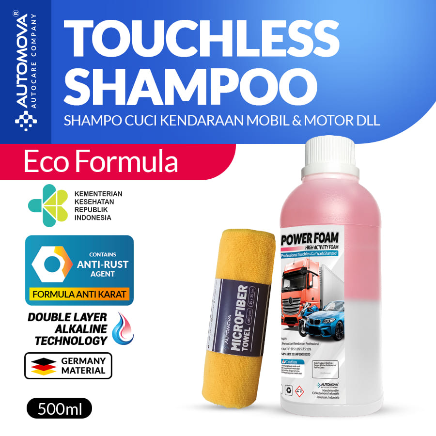 Touchless Shampoo Sabun Cuci Motor Tanpa Sentuh Harga 79,000 rupiah*Gratis Ongkir