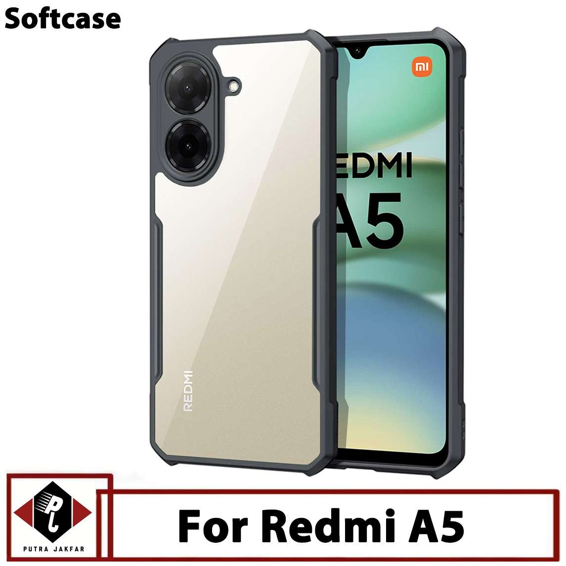 Promo Case Compatible Redmi A5 Softcase Shockproof Transparan