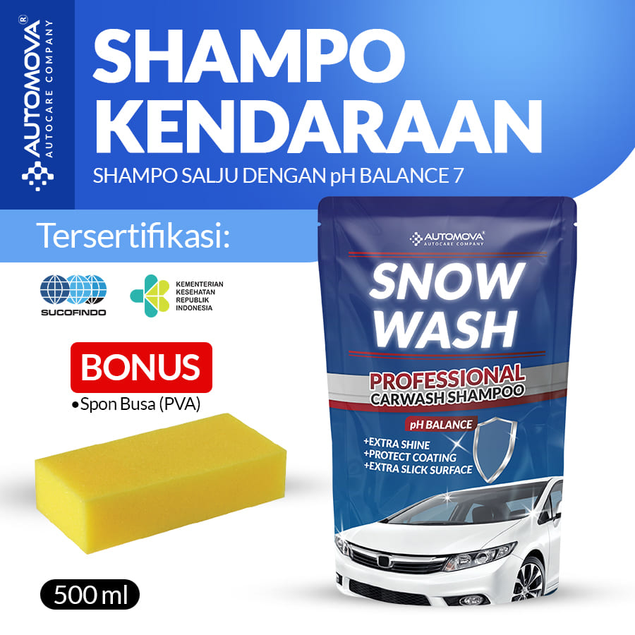 Snow Wash Car Wash Shampoo Harga 29,900 rupiah*Gratis Ongkir