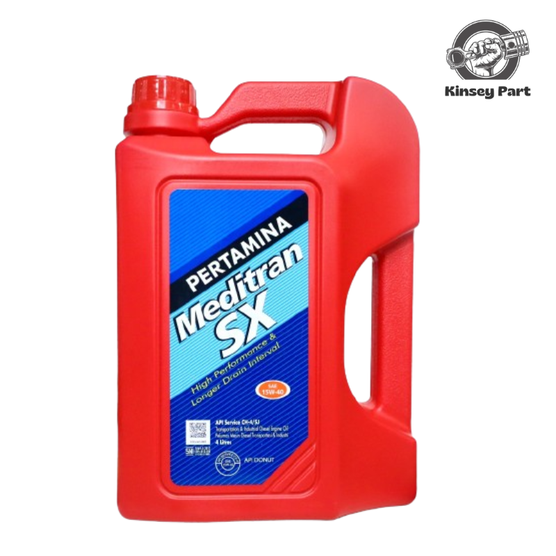 Oli Mobil Mesin Diesel Pelumas Ultimate Performance Oil Pertamina Meditran SX SAE 15W-40 4L Harga 227,000 rupiah*Gratis Ongkir