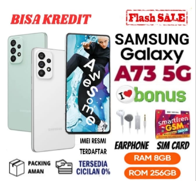 HP Samsung Galaxy A73 5G / A72 / A71 NFC 8GB/256GB - Snapdragon 778G | 5000 mAh - Bergaransi - FULLSET Harga 2,130,000 rupiah*Gratis Ongkir