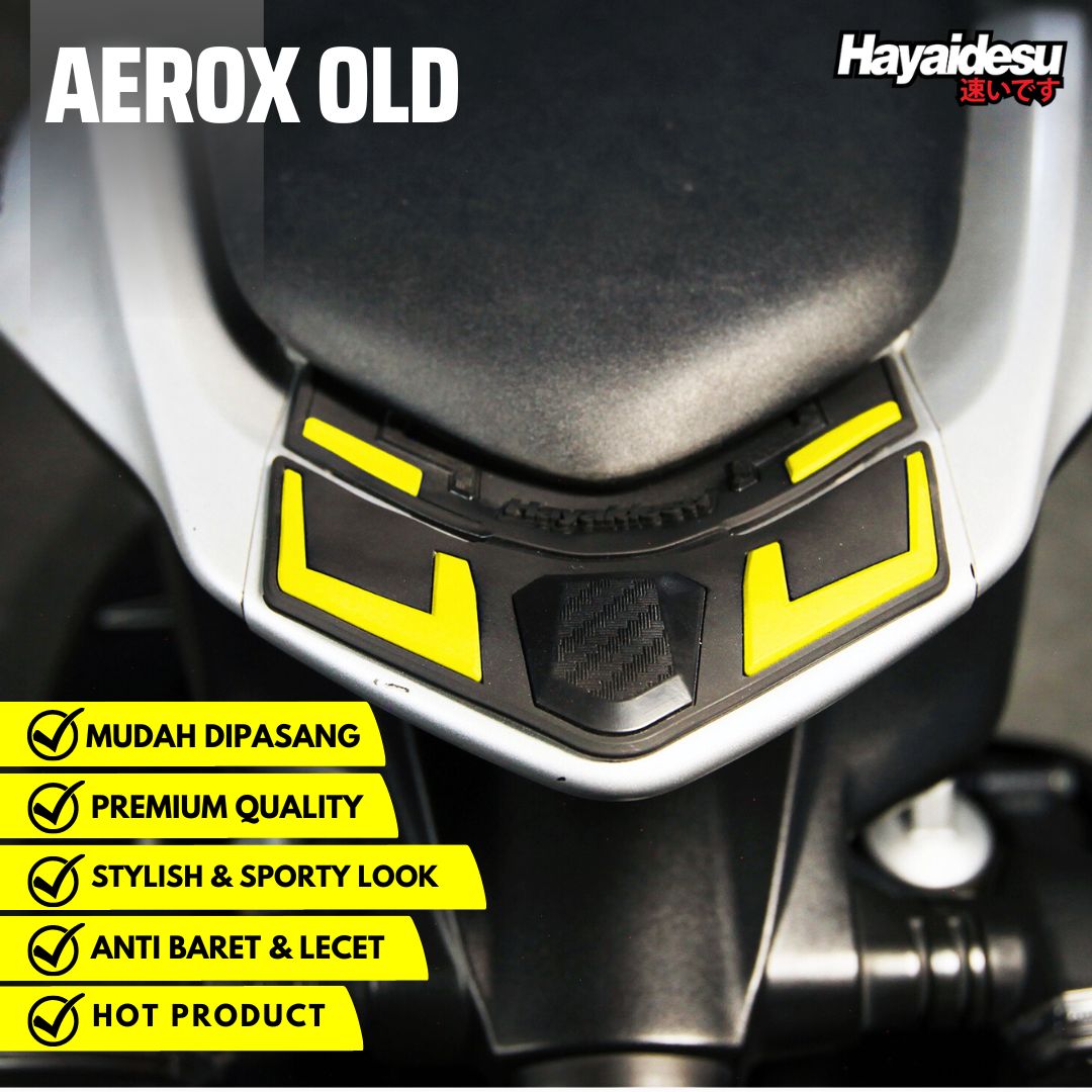 Hayaidesu AEROX OLD NVX Upper Stop Lamp Body Protector Cover Harga  54,000 rupiah*Gratis Ongkir