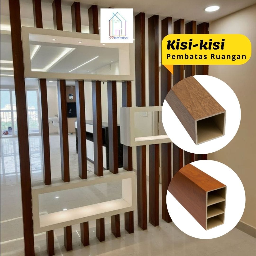 Premium Wpc Grill Panel 2.9m Long Room Divider | |   Wooden Motif Room Divider | |   Interior Divider | |   Wooden Motif Partition - Merek Tidak Ada Merk Harga 23,900 rupiah*Gratis Ongkir