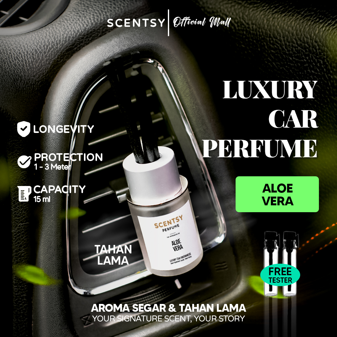 Scentsy Car Perfume Clip-On Ac 15 ml Car Freshener Aloe Vera Diffuser Aromatherapy Vent Clip Car Fragrance Clip-On Car Ac Anti-Nausea Room Freshener Inspired by Luxury Fragrances Harga 29,950 rupiah*Gratis Ongkir