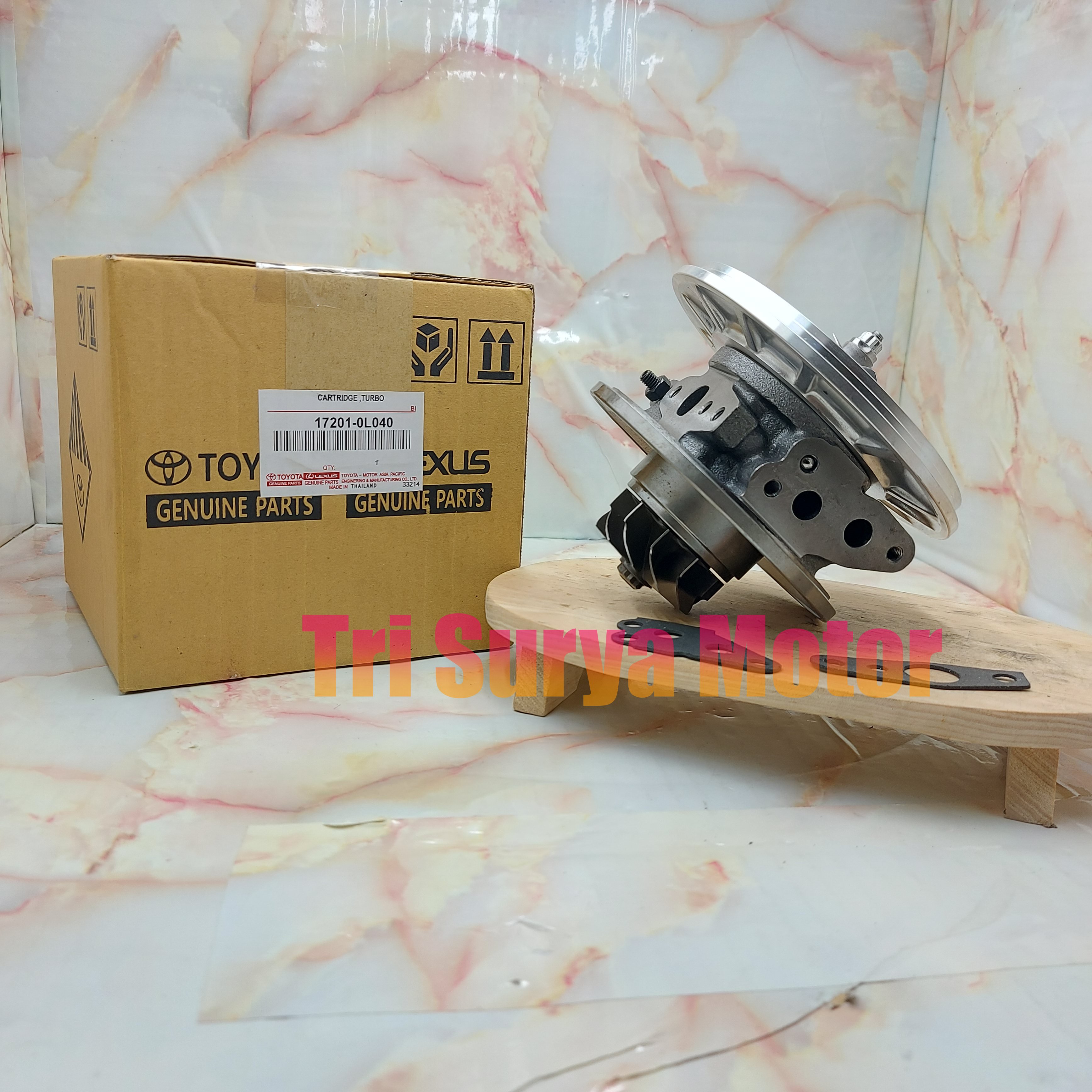 CATRIDGE TURBO KATRID KATRIT TURBO CAS HILUX VIGO 3.0 3000CC 1KD 17201-0L040 ORI BERGARANSI Harga 1,750,000 rupiah*Gratis Ongkir