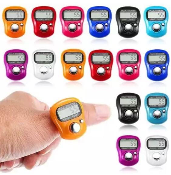 TASBIH DIGITAL TASBEH CINCIN / MINI HAND COUNTER Harga 3,350 rupiah*Gratis Ongkir