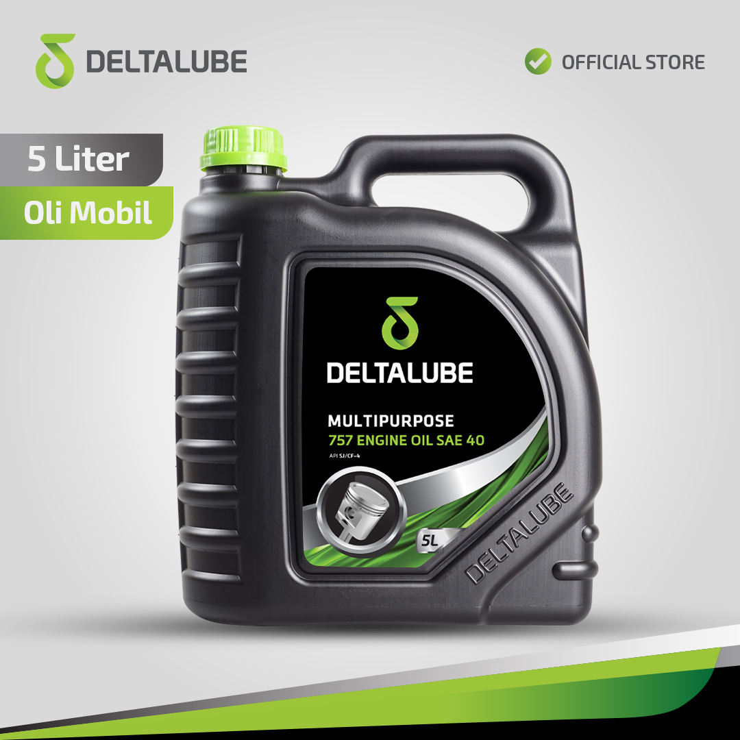 Deltalube Multipurpose 757 SAE 40 5 Liter Harga 456,000 rupiah*Gratis Ongkir
