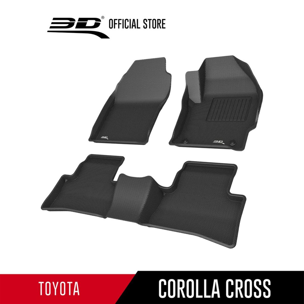 3D KAGU Car Mat Toyota Corolla Cross - Karpet Mobil (2021 - Present) Giá 2,000,000 Đồng*Miễn phí vận chuyển