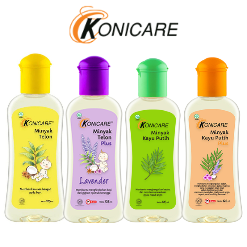 Konicare Minyak Telon Plus Kayu Putih Minyak Telon Untuk Kulit Bayi Minyak