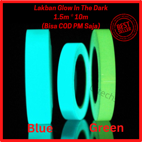 Jual Sticker GID 5 x 25 cm Premium Quality Stiker Fosfor Glow In The Dark -  Kota Tangerang Selatan - Mejig Fishing
