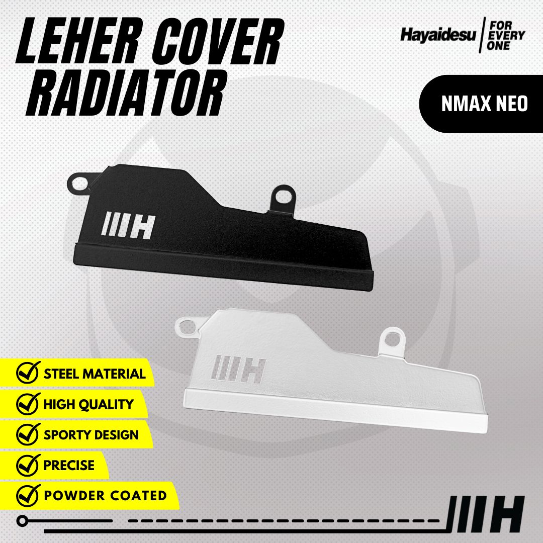 Hayaidesu Yamaha NMAX NEO Leher Radiator Cover Harga 45,000 rupiah*Gratis Ongkir