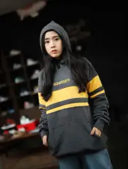 Sweater hoodie kombinasi size L fit XL