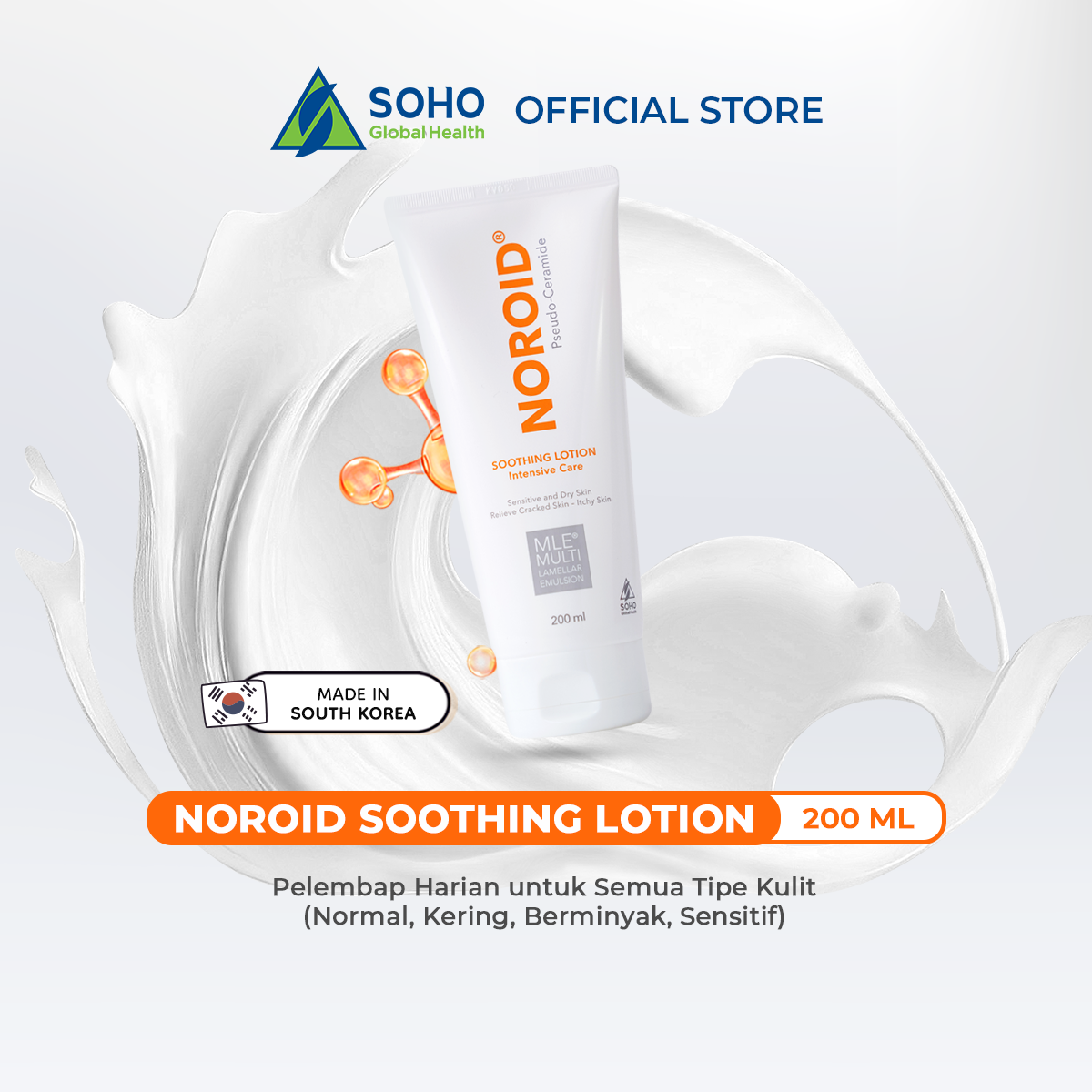 Noroid Soothing Lotion - 200ml Harga 186,114 rupiah*Gratis Ongkir