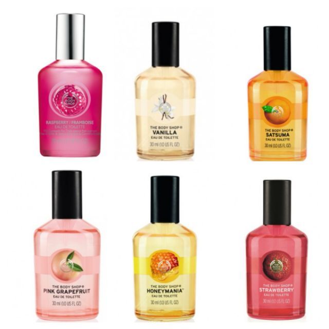 eau de toilette the body shop best seller