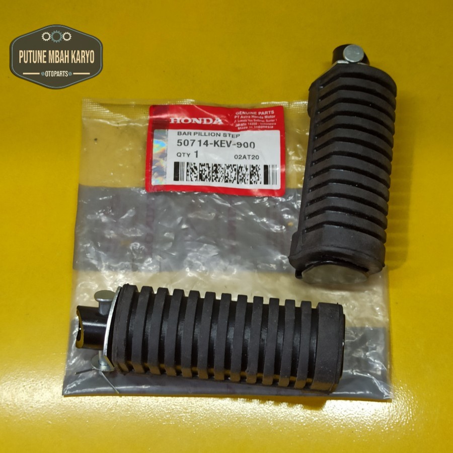 Karet Step Injakan Kaki Belakang Footstep Honda Supra X Fit Grand KEV Harga 28,026 rupiah*Gratis Ongkir
