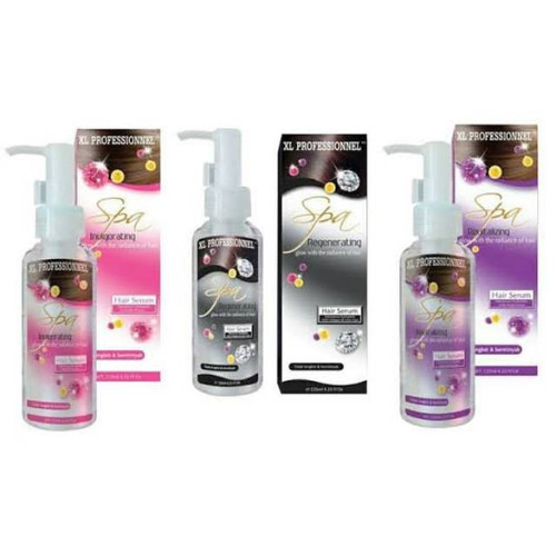 XL Professionnel Spa Hair Serum Vitamin Rambut Ukuran 30ml, 70ml dan 125ml
