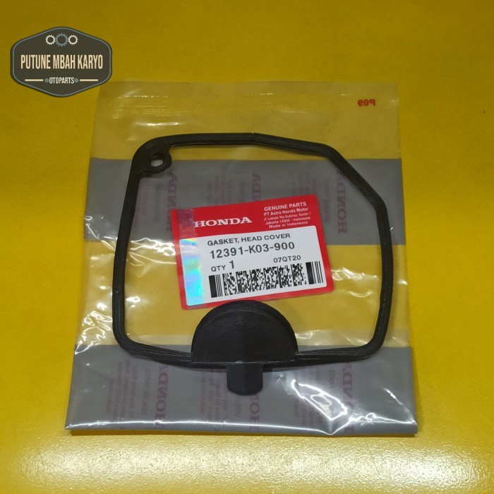 Karet Head Gasket Cylinder Oring Cover Honda Genio New Beat F1 K03 K0J Harga 8,898 rupiah*Gratis Ongkir