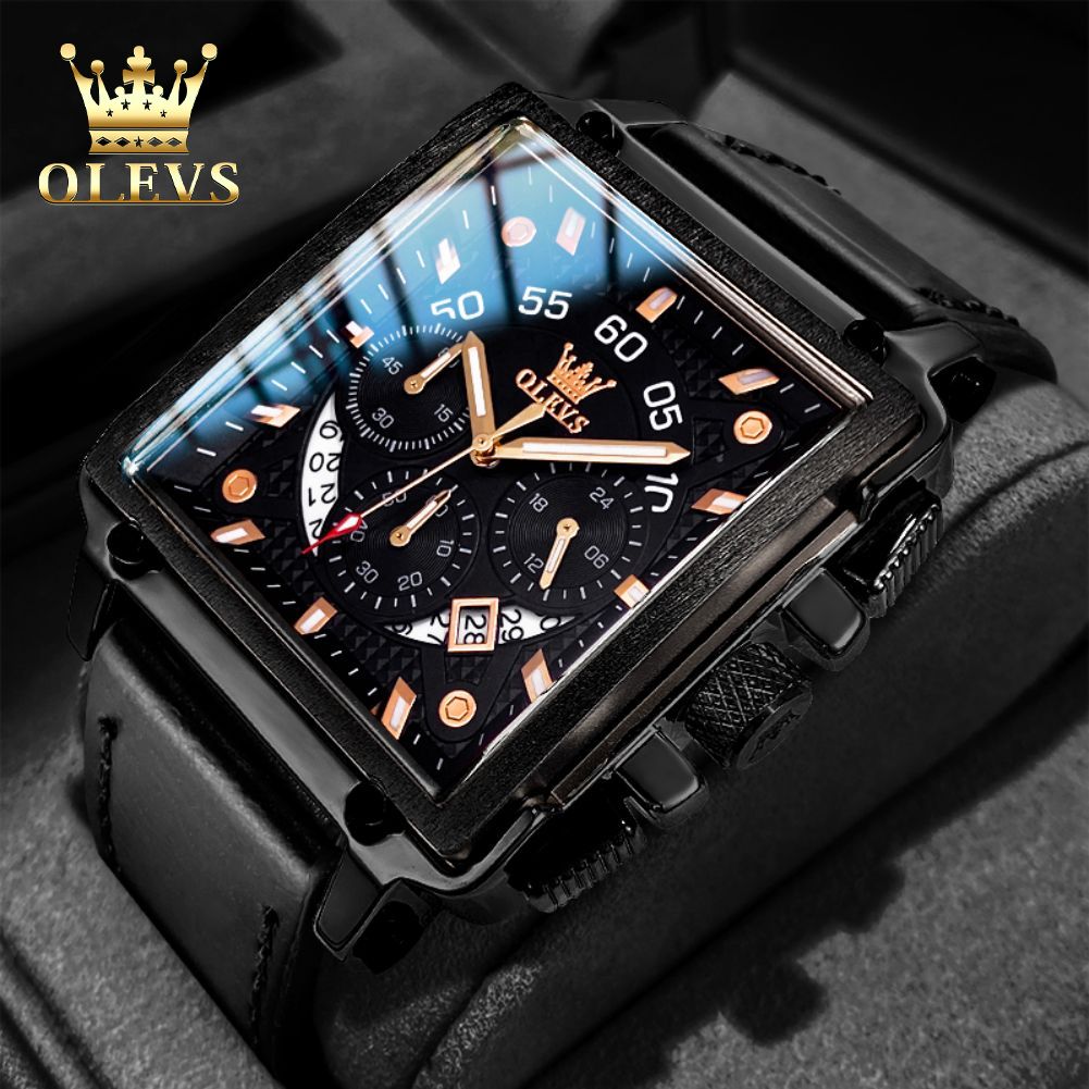 Olevs genuine Alexander Christie waterproof 2024 cool adult men's watch imported luxury business Chronograph Harga 265,500 rupiah*Gratis Ongkir