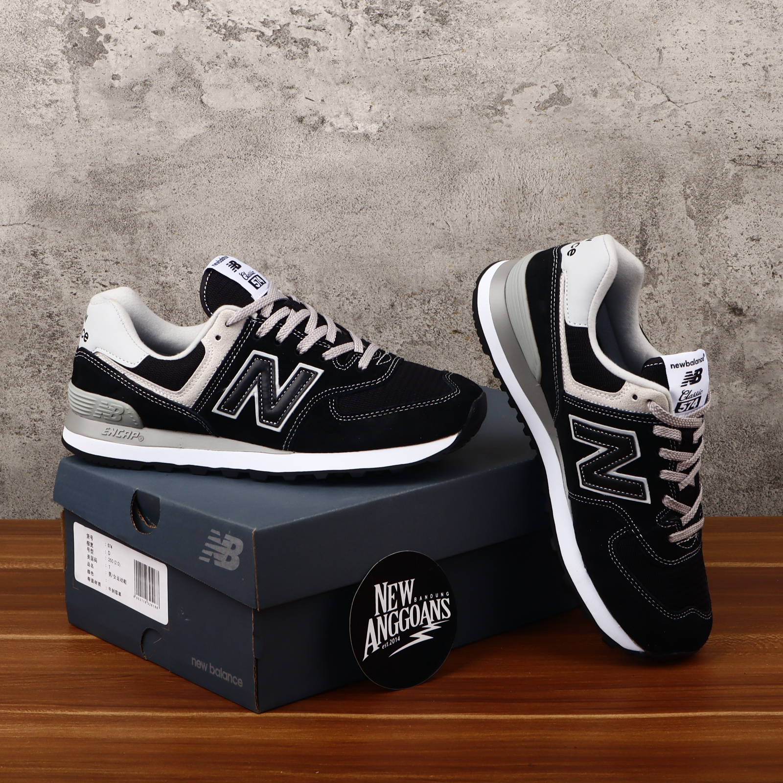 Sepatu New Balance 574 Hitam Jual Sepatu New Balance 574 Hitam