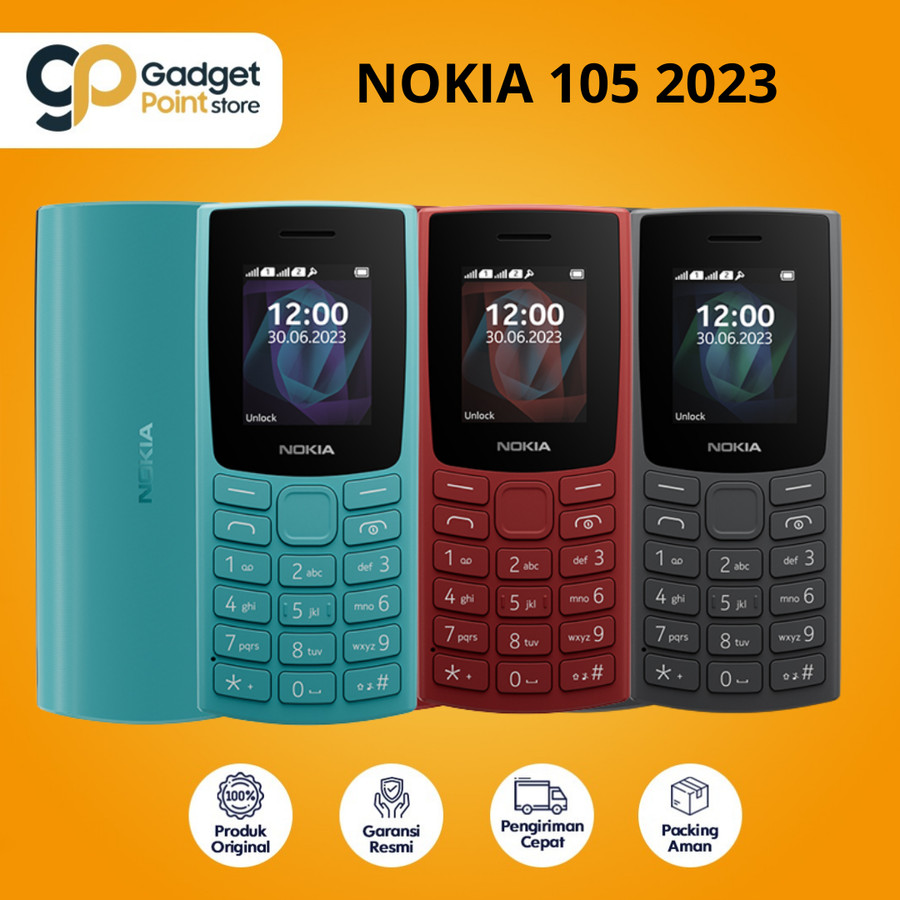 Handphone | HP Nokia 105 2023 - Garansi TAM 1 Tahun Harga  259,000 Ringgit*Penghantaran Percuma