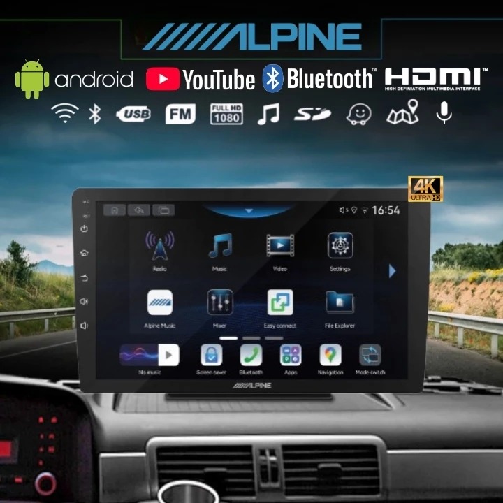 [Special Discount] 1Alpine ™ 7.9.10 Inch 64Gb+6Gb Android 13 Head Unit Ips Layer Car Navigation with Cooling Fan Multimedia Mp5 Player Harga 120,000 rupiah*Gratis Ongkir