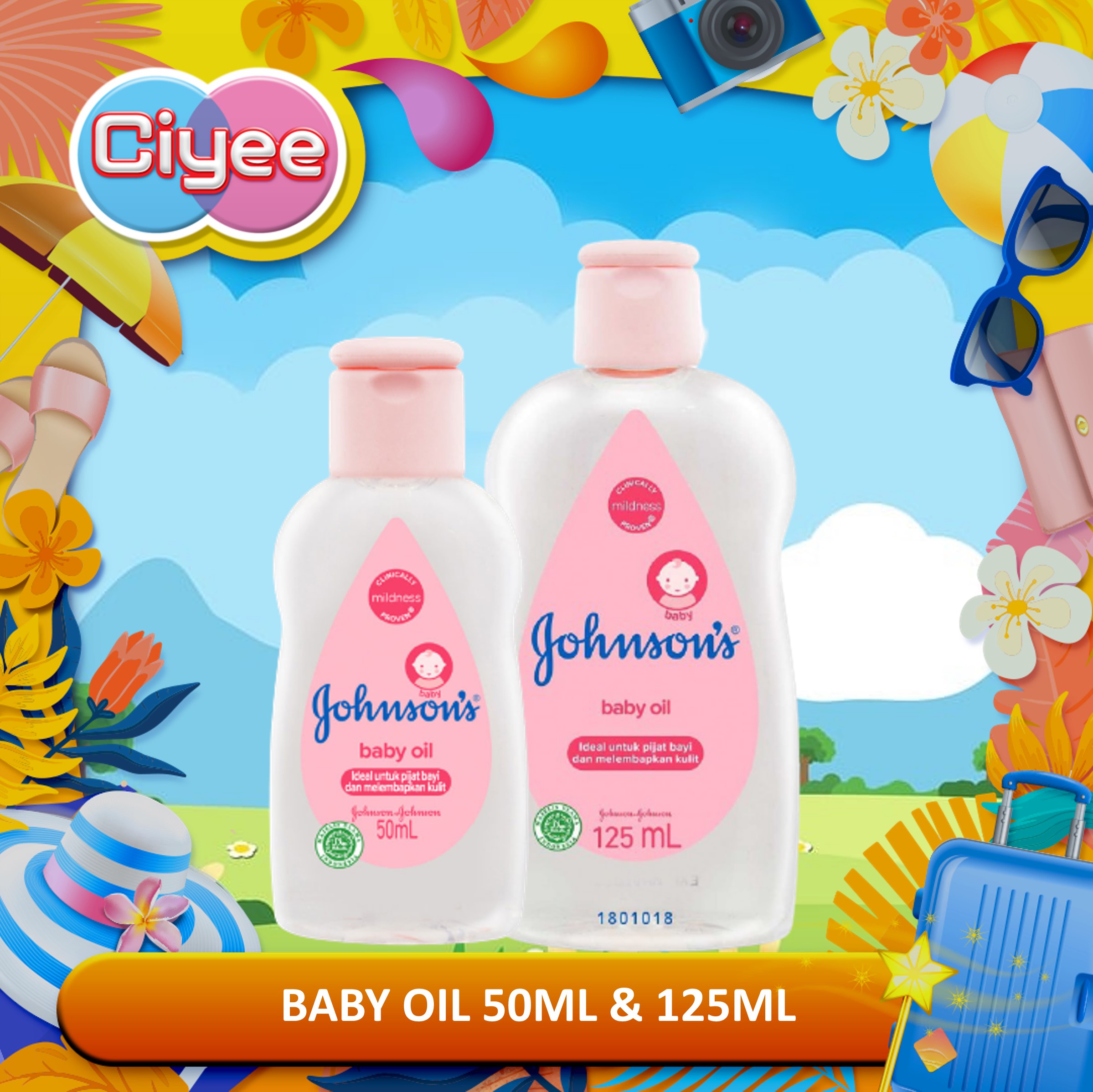 Jual Johnson's Baby Oil 125ml - Kab. Tangerang - Watsons Indonesia