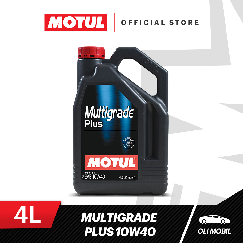 Motul Oli Mobil MULTIGRADE PLUS 10W40 SP 4L Harga 363,801 rupiah*Gratis Ongkir
