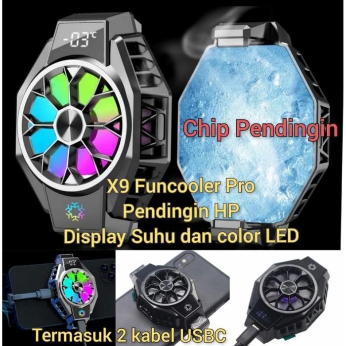 feature phone X9 FUNCOOLER PRO RADIATOR PENDINGIN HANDPHONE COOLER HP DISPLAY SUHU - FLYHIGHSTORE Giá 270,000 Đồng*Miễn phí vận chuyển