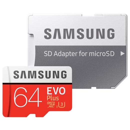 samsung sd 64 evo plus