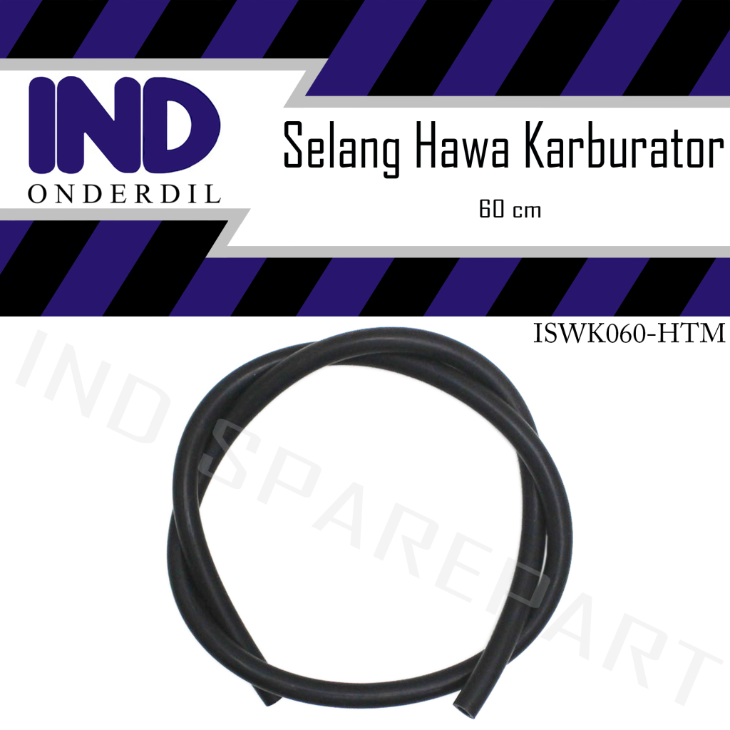 Selang-Slang Hawa-Udara Karbu-Karburator Kecil Hitam Vacum-Vakum Universal 60 Cm-60CM Harga  2,740 Ringgit*Penghantaran Percuma
