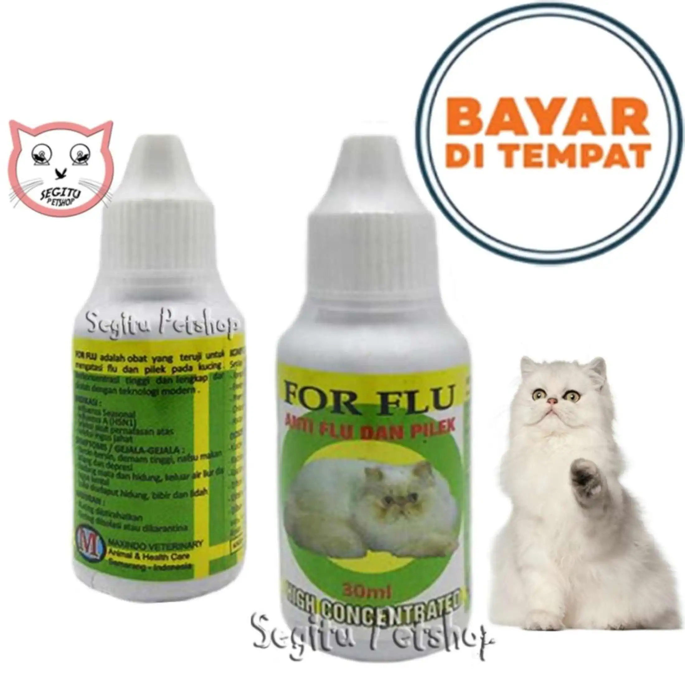 OBAT KUCING SAKIT FLU PILEK BERSIN HIDUNG KESUMBAT BERAIR  Lazada 