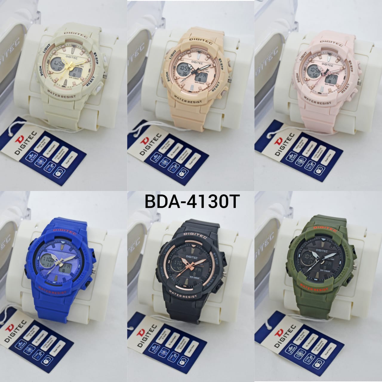 DIGITEC BDA-4130T JAM TANGAN ORIGINAL 