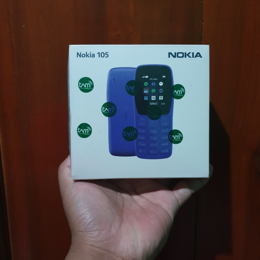 Nokia 105 Dual SIM 2017 mobile phone official warranty Harga 274,000 rupiah*Gratis Ongkir