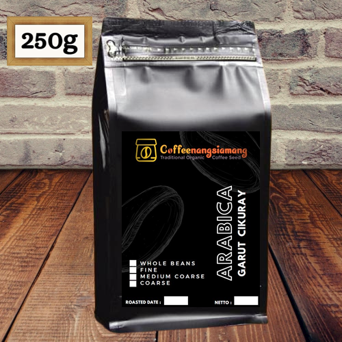 Kopi Arabika Garut Cikuray 250g Premium - (Biji/Giling)