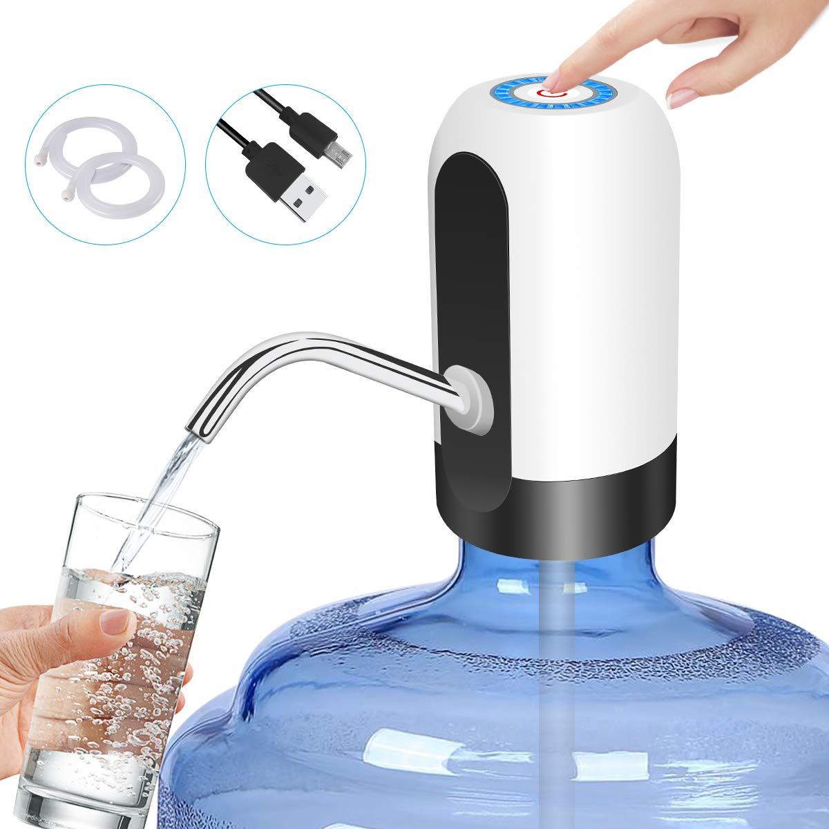 Pompa Galon Elektrik /Pompa Air Minum/ Rechargable Electric Water Dispenser Pump With Micro USB Cable / A & K STORE Harga 33,000 rupiah*Gratis Ongkir