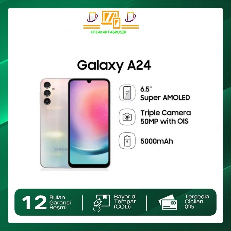 Samsung Galaxy A24 8/128 Gb Harga 1,950,000 rupiah*Gratis Ongkir