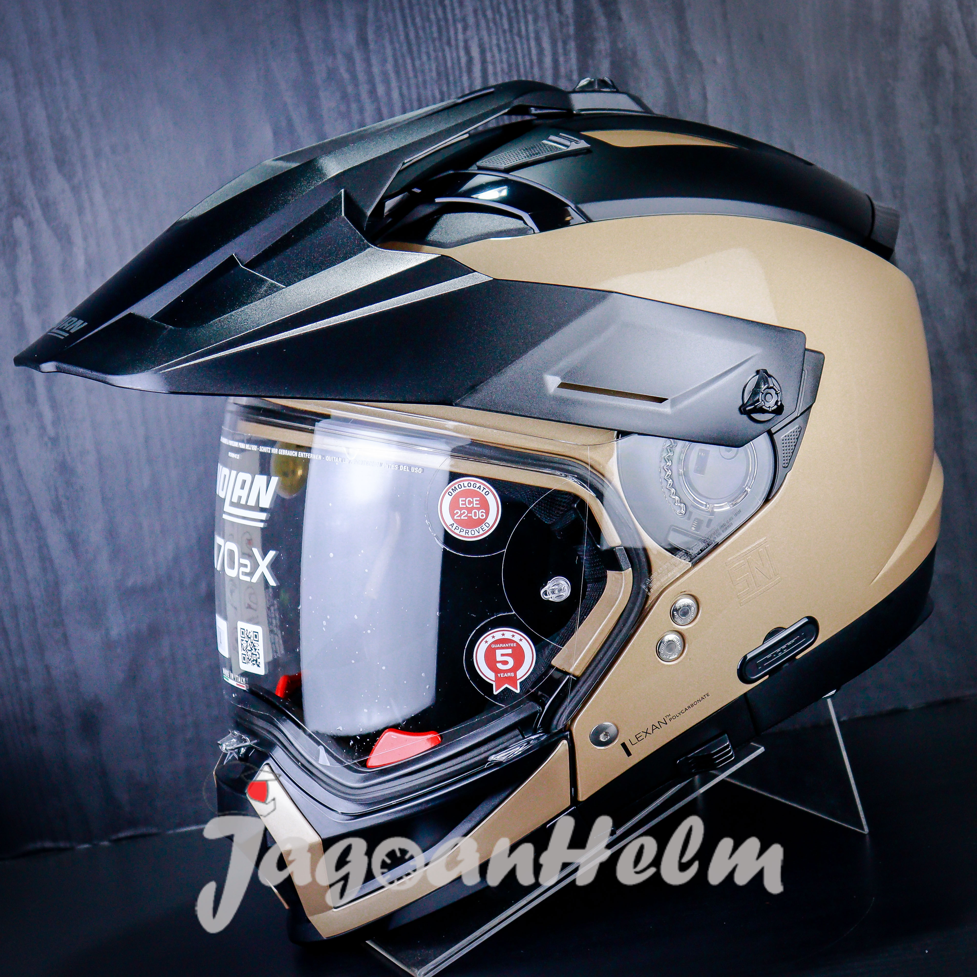 NOLAN HELM N702X CLASSICO NOBILE 314 | BROWN | N702.X N-COM Harga 7,000,000 rupiah*Gratis Ongkir