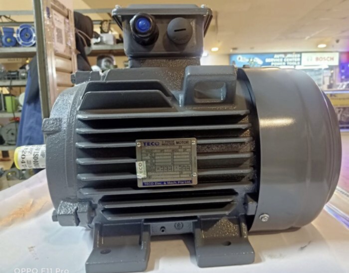 MOTOR TECO 4 HP 3 KW 4 POLE 3 PHASE/ DINAMO TECO 4 HP 3 KW RPM 1500 - JET99.SHP Harga  10,660,000 Ringgit*Penghantaran Percuma