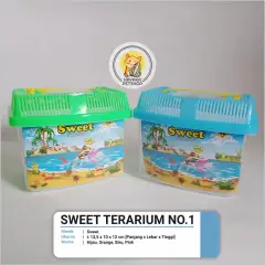 Sweet Terarium No. 1 Kandang Hewan Aquarium Ikan Hias Hamster Reptil
