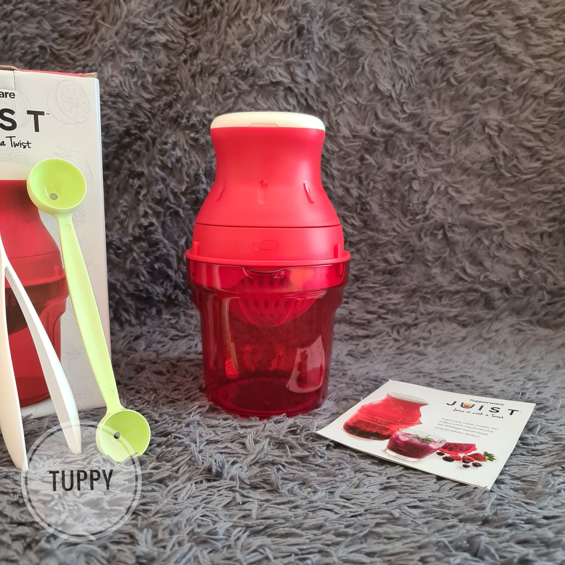 Tupperware Juist it Red-Merah Juicer Tupperware Juist Tupperware