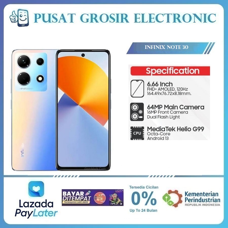 HP INFINIX NOTE 30 8/256 GB - NOTE 30 RAM 8GB ROM 256GB Giá 1,750,000 Đồng*Miễn phí vận chuyển