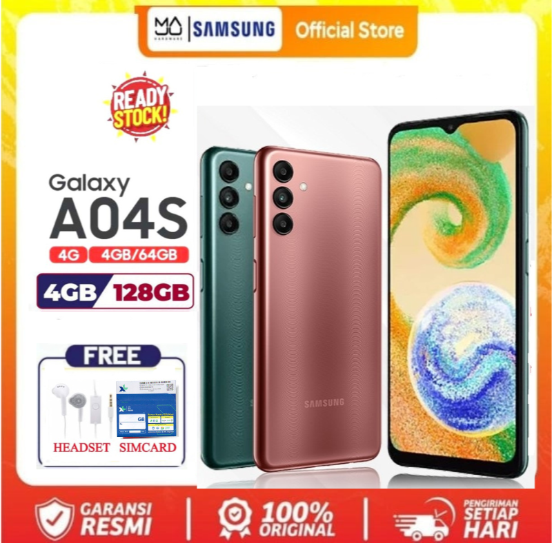 Sale! !! Samsung Galaxy A04S Ram 4/64 Gb - Store Guarantee Harga  1,091,200 Ringgit*Penghantaran Percuma