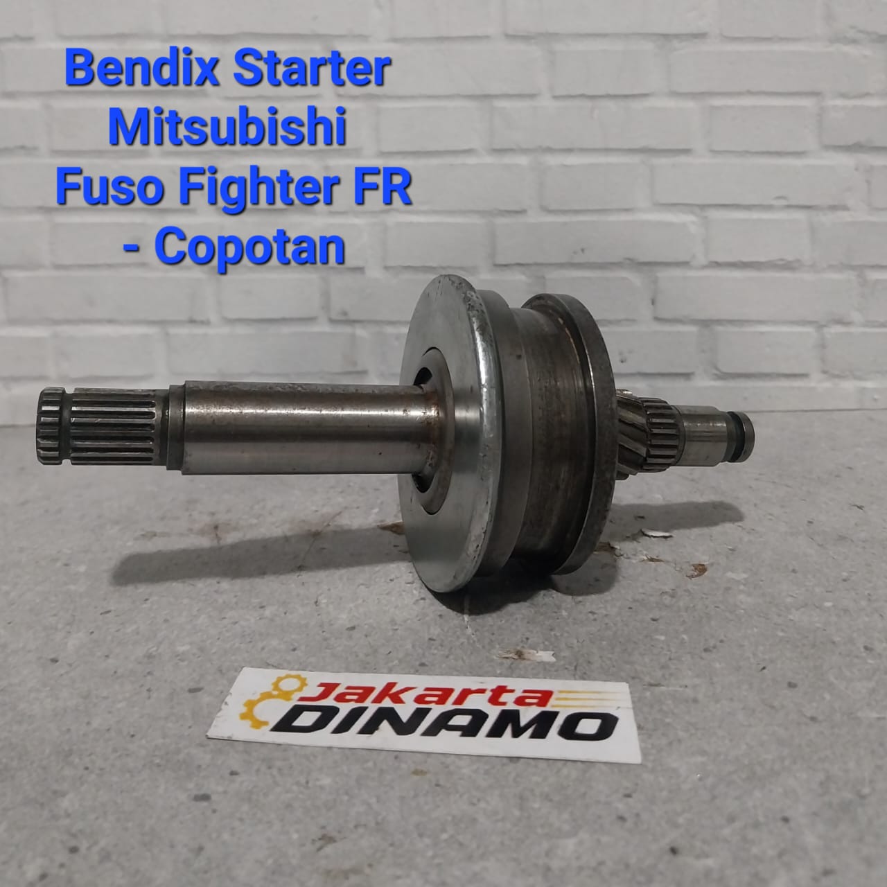 Bendix starter Mitsubishi Fuso Fighter FR-copotan ex Singapore/Japan Harga 110,000 rupiah*Gratis Ongkir