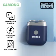 SAMONO alat pencukur kumis elektrik waterproof anti air SW-ESB45 Shaver Portable