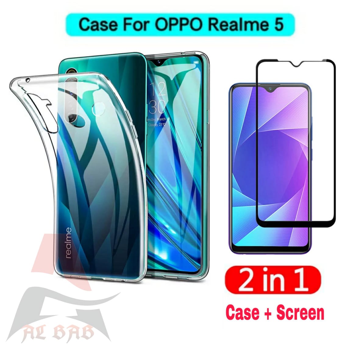 Screen Protector Realme 5i Case Cover Promo PROX Tempered Glass