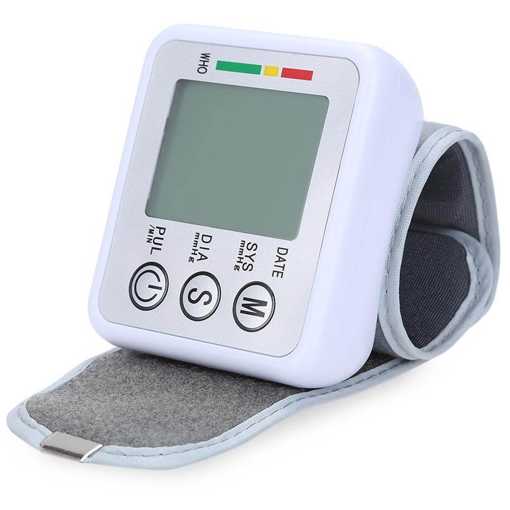 Tensimeter digital portable - alat ukur tekanan darah tensi dan denyut nadi cepat pergelangan tangan